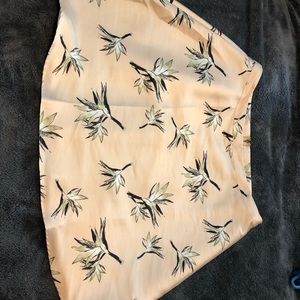 A plus size A-line skirt